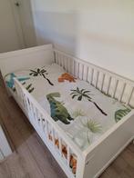 Peuterbed wit Petit Amelie, Ophalen, 140 tot 160 cm, 70 tot 85 cm, Matras