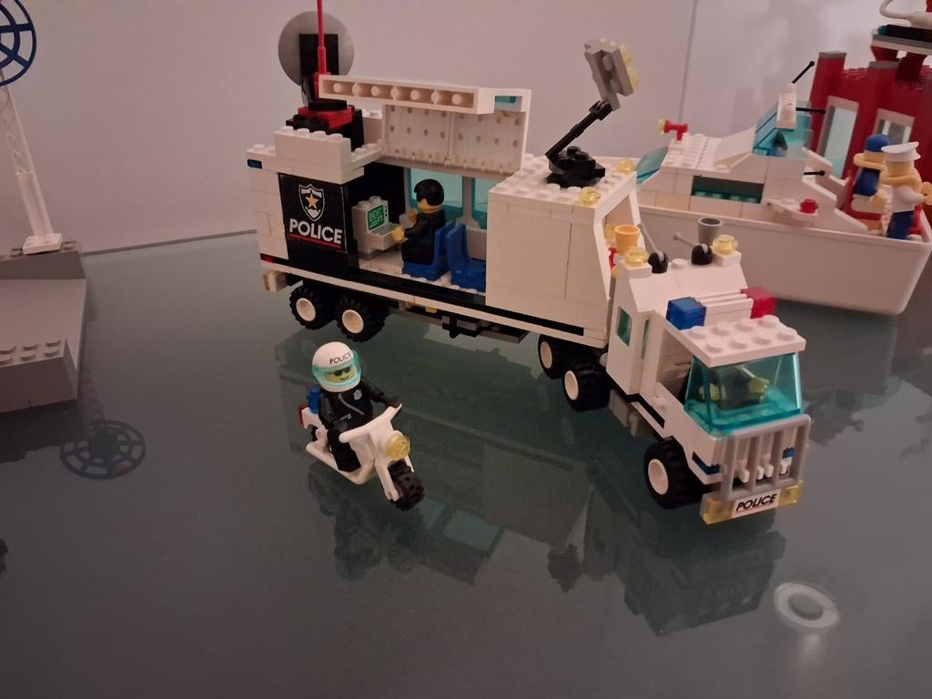Lego Politie Truck 6348 met boekje, Ophalen of Verzenden