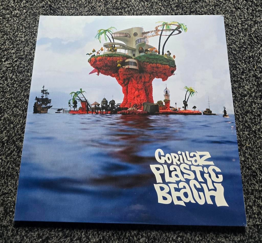 Gorillaz plastic beach 2lp sealed, Ophalen of Verzenden, Nieuw in verpakking, 12 inch