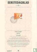 Eerstedagblad 4 - 450 jaar Raad van State 1981, Postzegels en Munten, Postzegels | Nederland, Ophalen of Verzenden