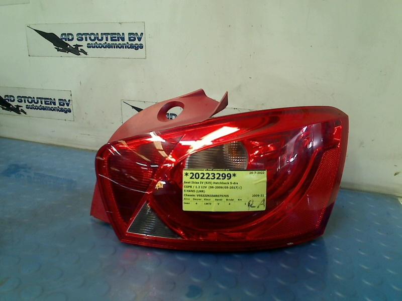 Achterlicht Rechts Seat Ibiza IV (6J5) 2009 6J4945112B, Auto-onderdelen, Verlichting, Service@seat.de, Seat, Seat Deutschland GmbH