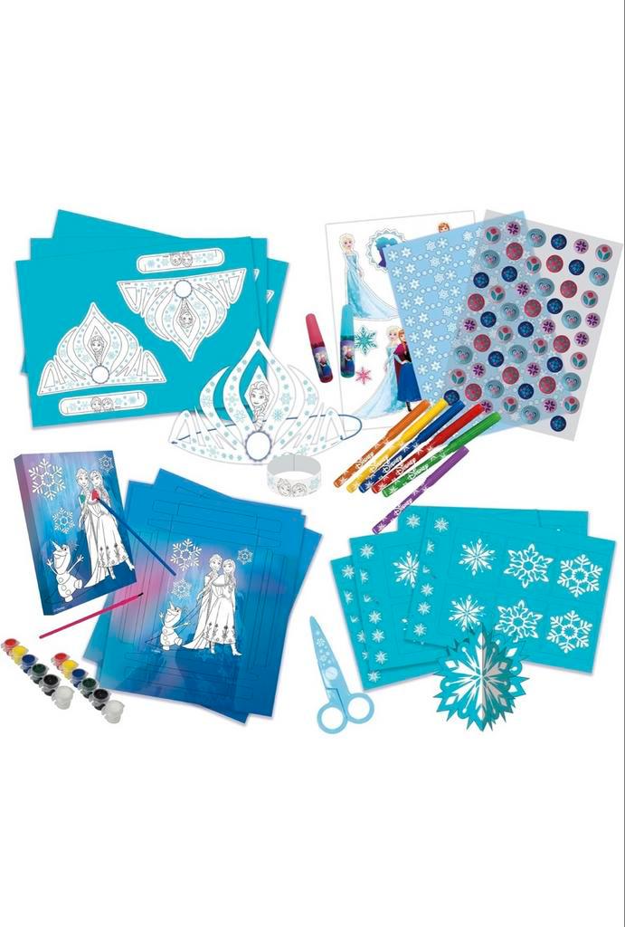 Disney Frozen Knutsel- en Feestpakket - Nieuw, Hobby en Vrije tijd, Knutselen, Nieuw, Knutselwerk, Ophalen of Verzenden