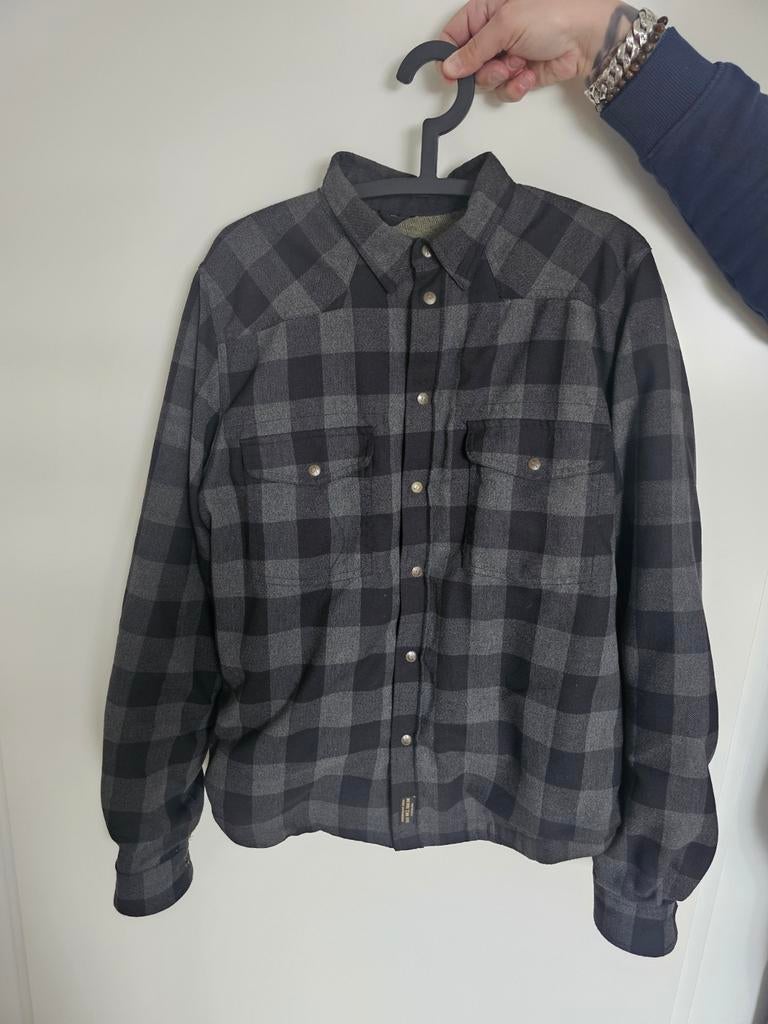 John Doe motoshirt met rugbescherming AAA maat L, Ophalen of Verzenden, Jas | textiel