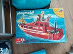 Brandweer boot Playmobil  3128, Ophalen