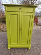 Antiek Brocante eiken Biedermeier meidenkast, Ophalen