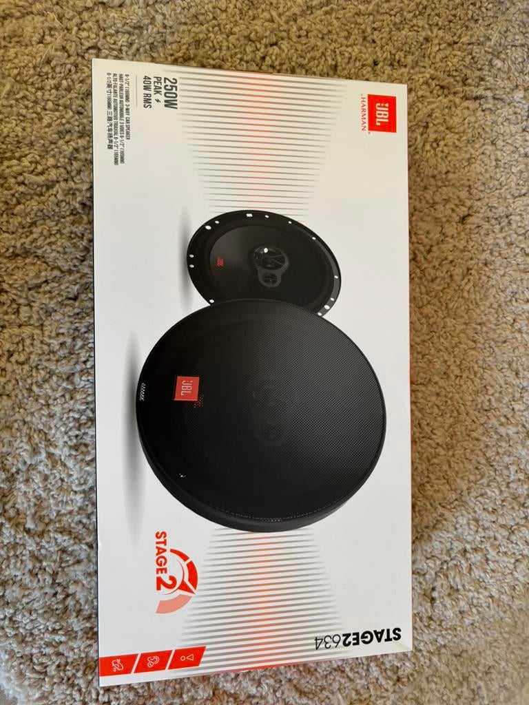 JBL stage 2 634 autospeakers, Ophalen of Verzenden, Nieuw
