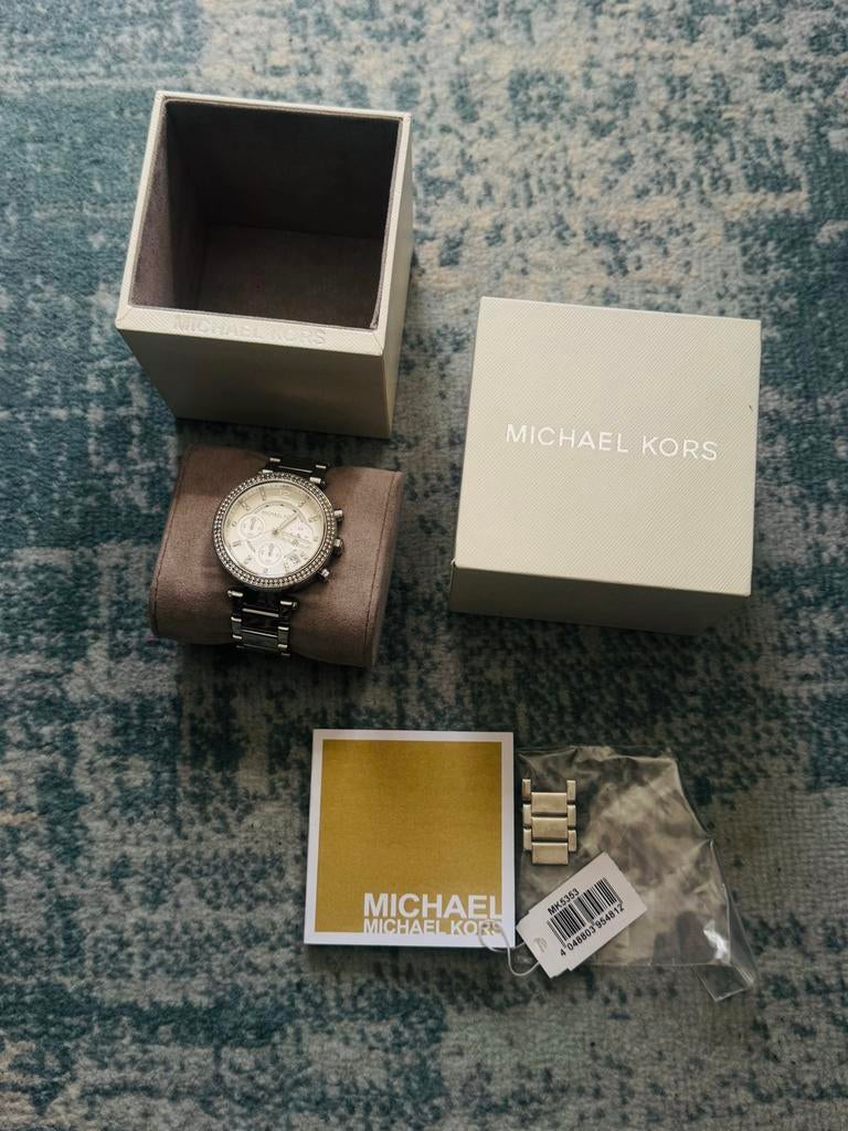 Michael Kors MK5353 Dameshorloge met Strass, Sieraden, Tassen en Uiterlijk, Horloges | Dames, Overige merken, Staal, Polshorloge