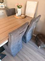 Eettafel stoelen 4, Huis en Inrichting, Gebruikt, Ophalen of Verzenden, Vier, Stof