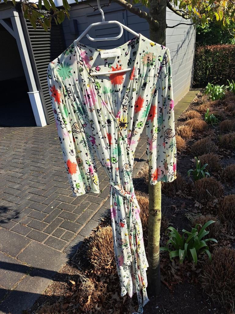 Pom overslag jurk maat 38, Maat 38/40 (M), Ophalen of Verzenden, Zo goed als nieuw, Knielengte