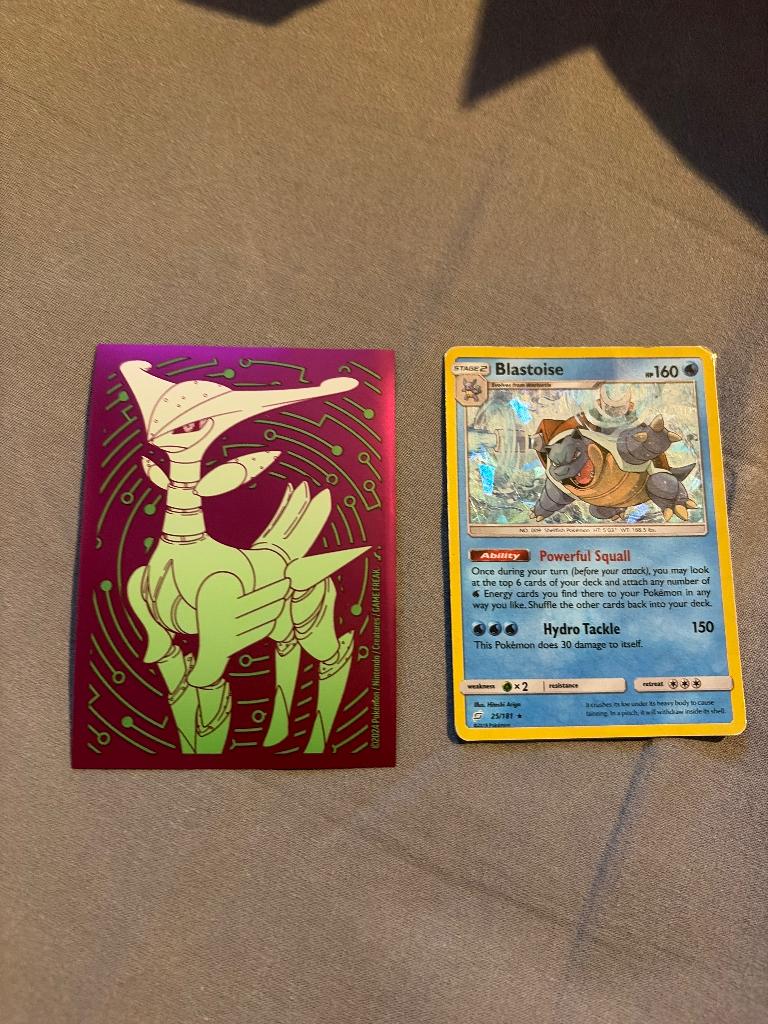 Blastoise 25/181 holo, Ophalen of Verzenden, Nieuw, Losse kaart
