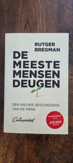 Rutger Bregman - De meeste mensen deugen, Ophalen of Verzenden, Zo goed als nieuw, Rutger Bregman
