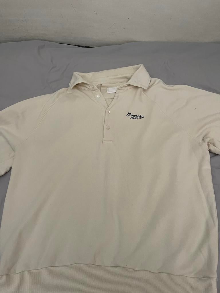 Givenchy 1952 Polo Sweater Crème, Kleding | Heren, Polo's, Ophalen of Verzenden, Zo goed als nieuw, Maat 48/50 (M), Beige