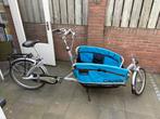 Gazelle cabby bakfiets, Fietsen en Brommers, Ophalen, Gebruikt, Opvouwbaar, 2 kinderen