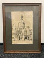 Dordrecht Groothoofdpoort H. Estgerbuh., Antiek en Kunst, Kunst | Tekeningen en Foto's, Ophalen