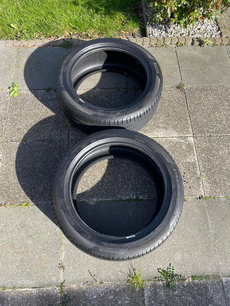 Pirelli Powergy 235/45 R18 - 2 stuks, Ophalen, 18 inch, Gebruikt, 235 mm