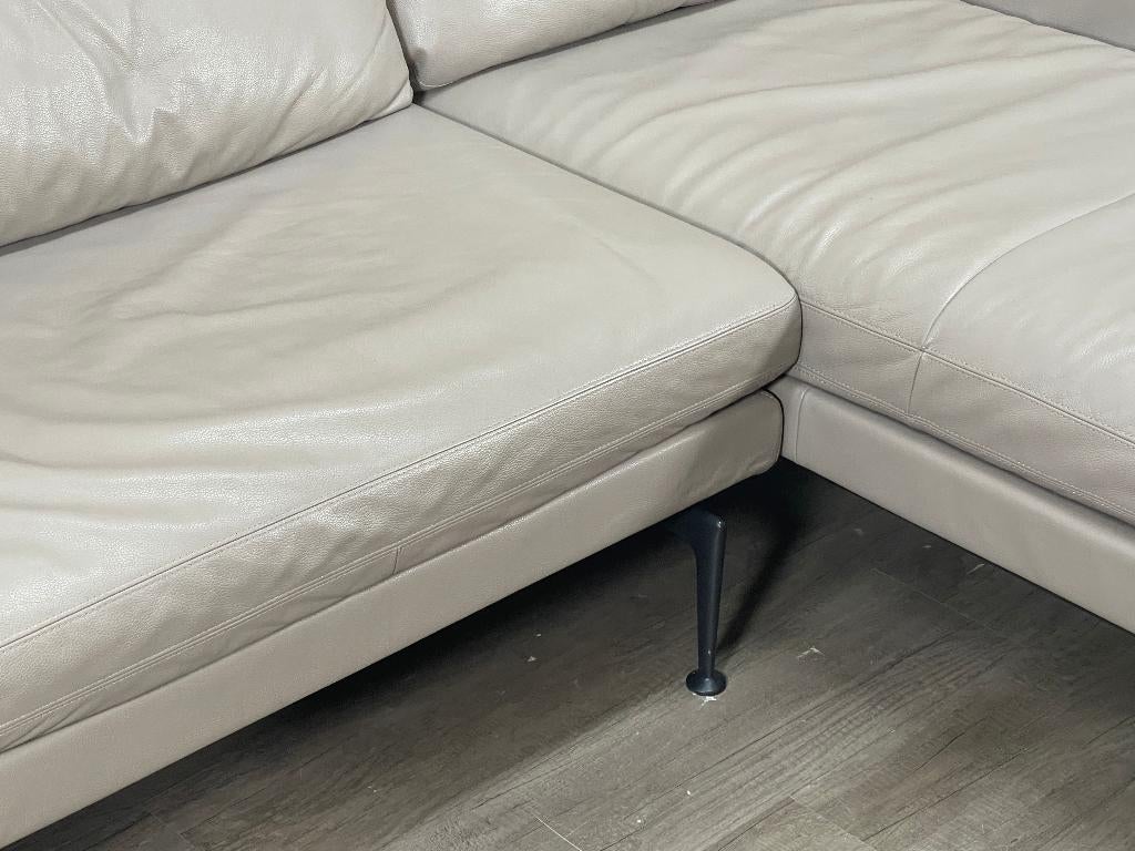 Vitra Suita Taupe/Grijs-Beige bij TheReSales, Huis en Inrichting, Banken | Bankstellen, Ophalen, Design, Hoekbank, 300 cm of meer