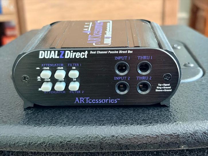 ARTcessories Dualzdirect passieve DI-box, Muziek en Instrumenten, Effecten, Gebruikt, Overige typen, Ophalen of Verzenden