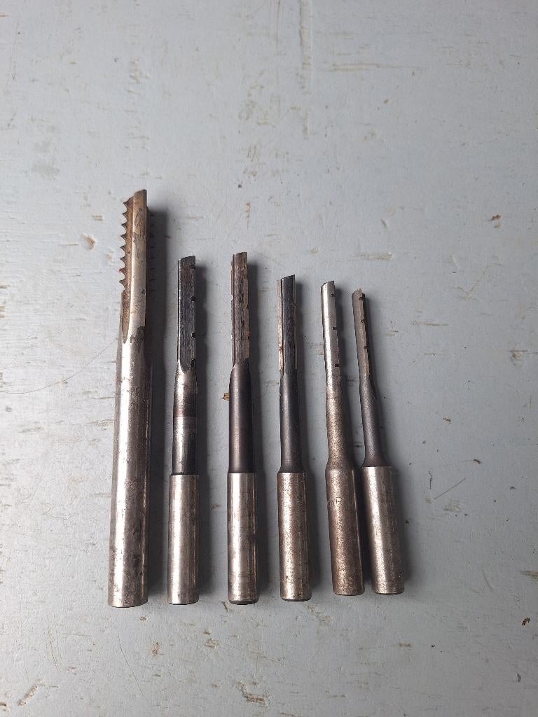 Set langgatboren, Doe-het-zelf en Verbouw, Ophalen of Verzenden, Gebruikt