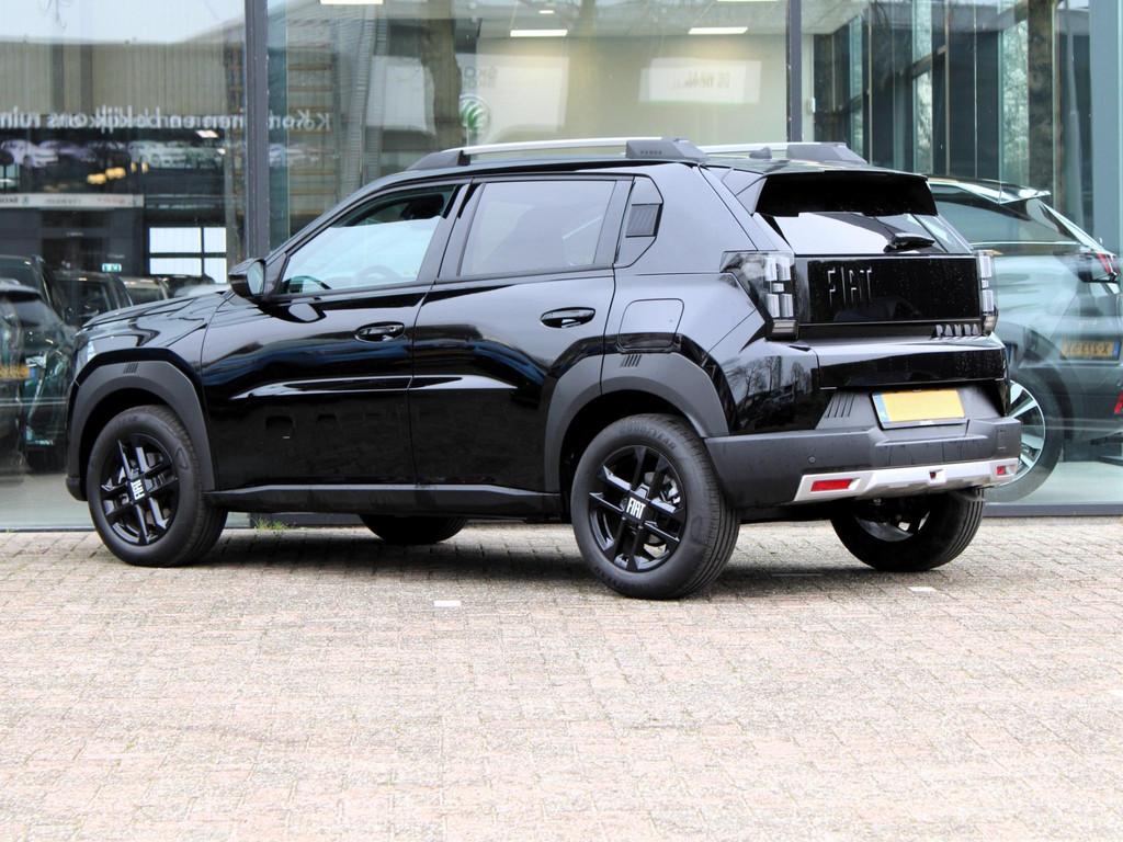 Fiat Grande Panda 1.2 Hybrid ICON VOORRAAD KORTING, Auto's, 12 maanden, Stof, 600 kg, Zwart