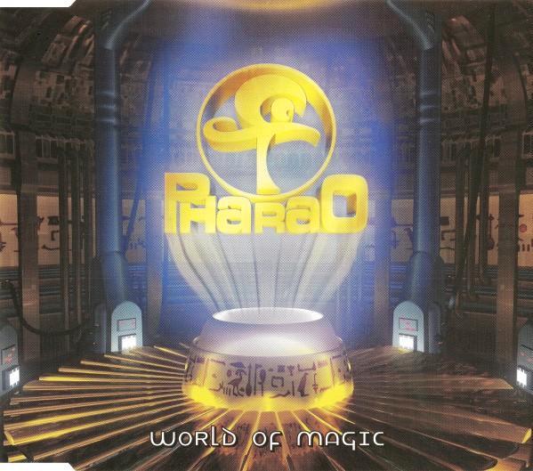 Cd Maxi Pharao – World Of Magic 4 Tracks 1995, Cd's en Dvd's, Cd's | Dance en House, Gebruikt, Dance Populair, Ophalen of Verzenden