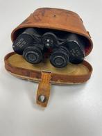 Decoratieve vintage verrekijker in leren houder, Ophalen of Verzenden