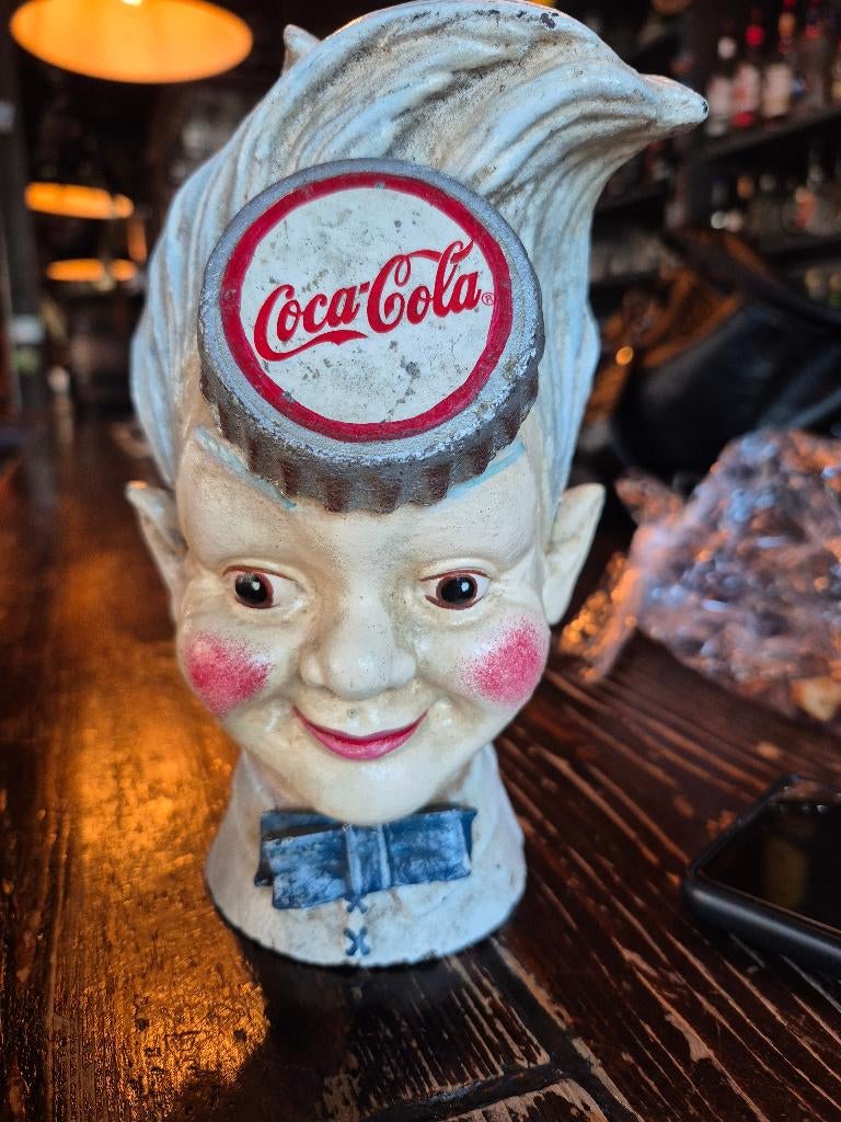 Coca cola spaarpot, Ophalen, Gebruikt, Overige materialen, Overige thema's