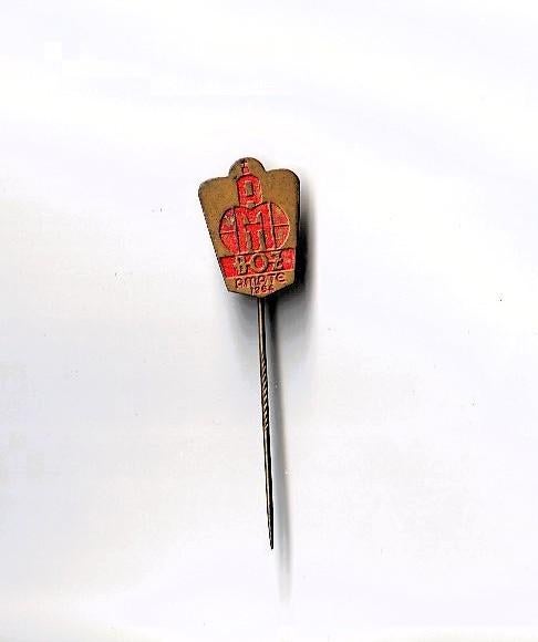 volmetaal religie speld AMATE Bergen op Zoom, Verzamelen, Speldjes, Pins en Buttons, Ophalen of Verzenden, Overige onderwerpen