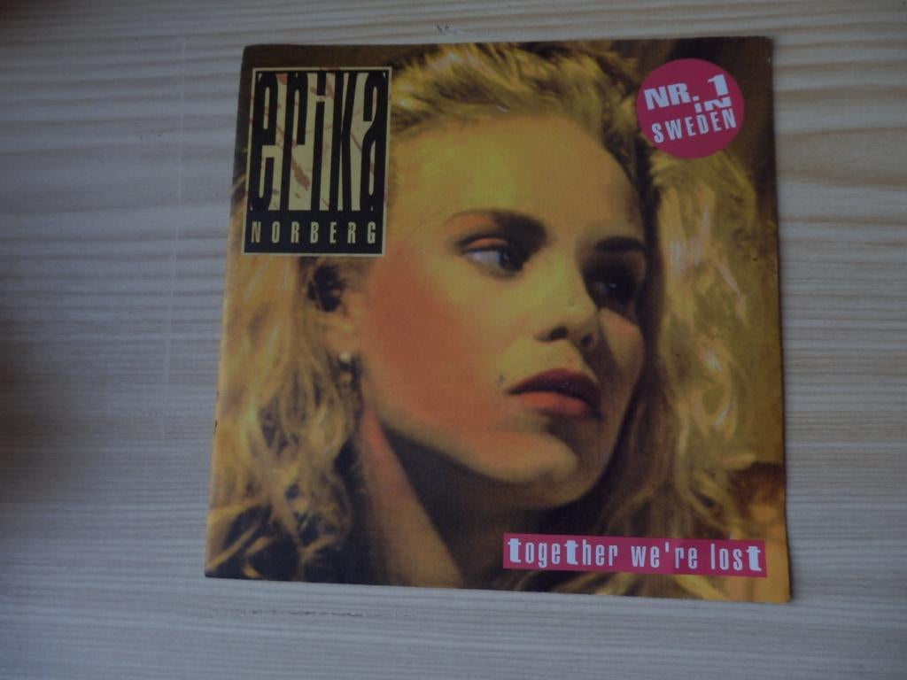 Erika norberg- together we're lost, Cd's en Dvd's, Vinyl Singles, Gebruikt, Verzenden, 7 inch, Single