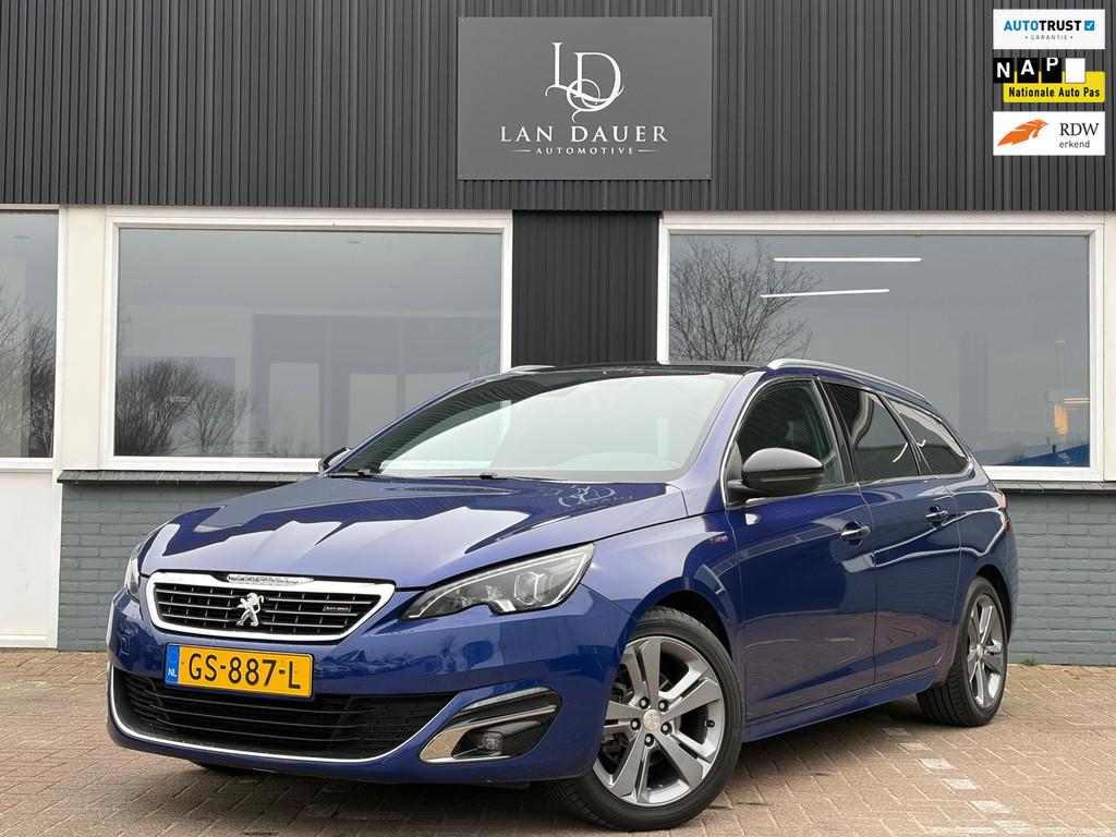 Peugeot 308 SW 1.2 PureTech GT-line / Panorama / NAP, Auto's, Peugeot, Voorwielaandrijving, Gebruikt, Euro 6, 1199 cc