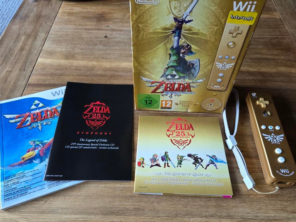 Zelda: Skyward Sword Limited Edition Pack - CIB -, Ophalen of Verzenden, Zo goed als nieuw