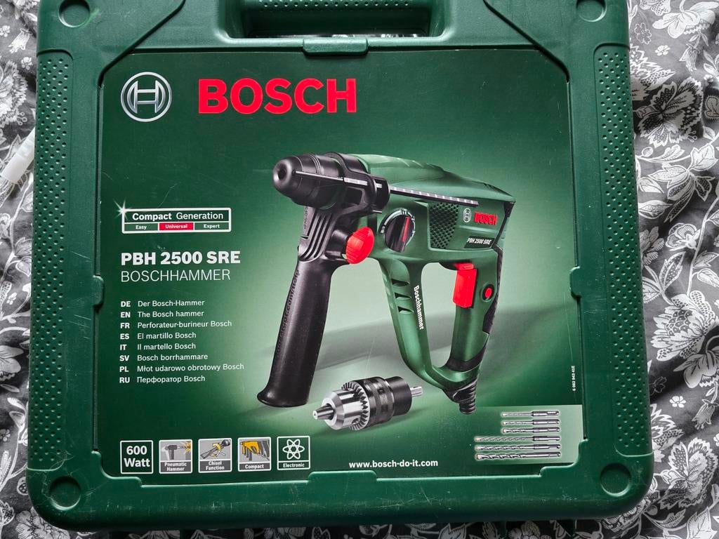 Bosch PBH 2500 SRE, Ophalen