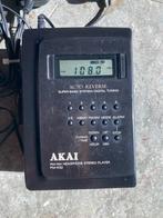 Vintage Akai radio/cassette stereo speler, Ophalen of Verzenden, Gebruikt, Akai