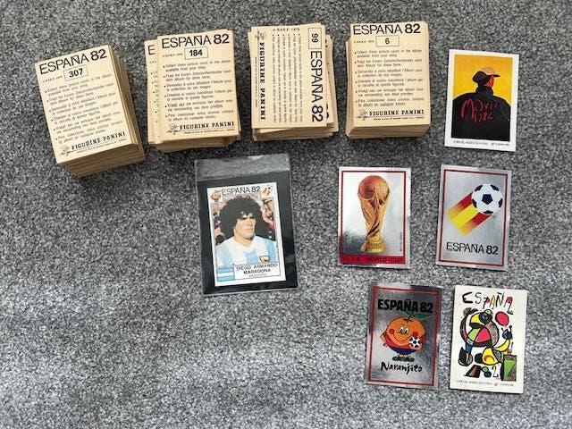 Panini Espana 82 voetbal stckers nieuw compleet Maradona, Verzamelen, Ophalen of Verzenden, Zo goed als nieuw, Ajax, Poster, Plaatje of Sticker