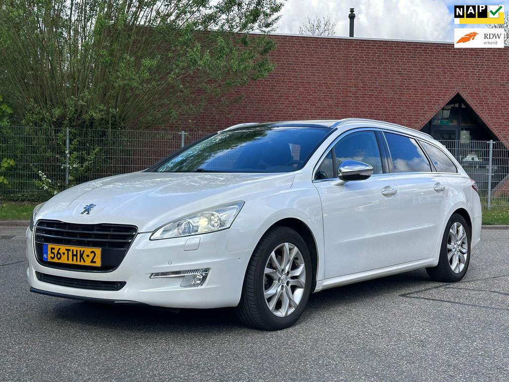 Peugeot 508 SW 1.6 THP Blue Lease Premium Automaat*Pano*Lede, Euro 5, Gebruikt, Leder en Stof, Wit