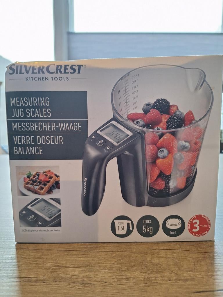 Silvercrest elektronische maatbeker, Ophalen of Verzenden, Nieuw, Kunststof, Overige merken