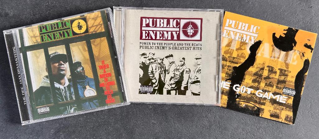 PUBLIC ENEMY - It takes a nation, Greatest & maxi ( 3 CDs ), Ophalen, 1985 tot 2000, Zo goed als nieuw