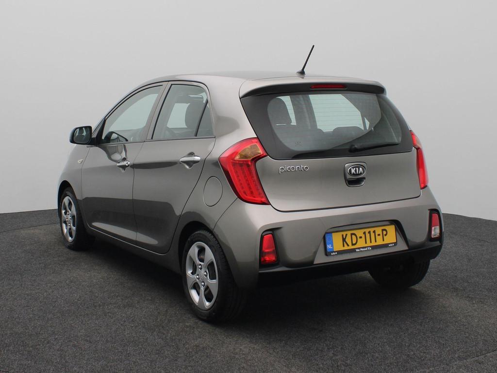 Kia Picanto 1.2 CVVT DynamicLine Automaat | Airco | Cruise C, Auto's, 12 maanden, Gebruikt, 4 cilinders, Origineel Nederlands