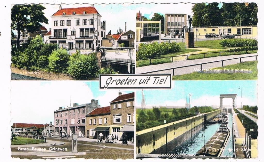 21 / TIEL : Groeten uit, Verzenden, 1960 tot 1980, Gelopen, Gelderland