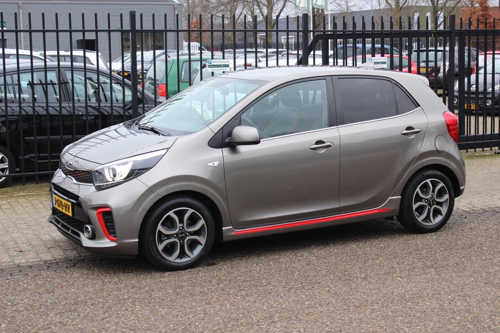 Kia Picanto 1.0 MPi GT-Line Edition, Camara, Navigatie!, Auto's, Voorwielaandrijving, Gebruikt, Euro 6, 4 stoelen