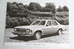 Persfoto Buick Apollo (1975) (2), Ophalen of Verzenden, Nieuw, Overige merken