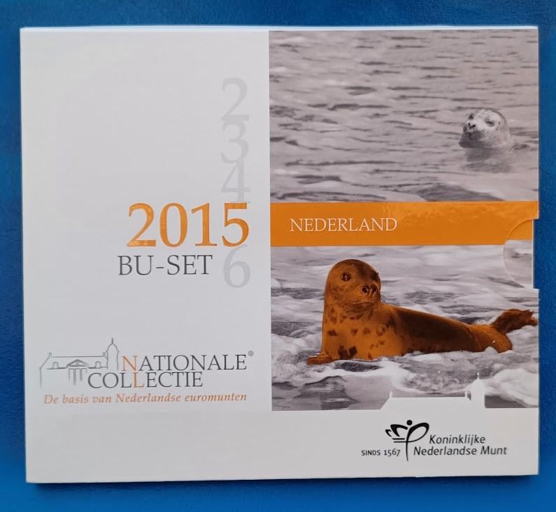 BU-Set Nederland 2015 - Natuurerfgoed in Nederland, Verzenden, Koningin Beatrix, Euro's, Setje