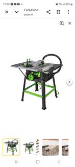 Zaagtafel Evolution fury 5  in goede staat, Cirkelzaag, Ophalen of Verzenden, Zo goed als nieuw, 30 tot 70 mm