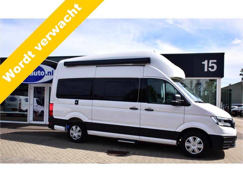 Volkswagen Crafter Grand California 600 4 Pers. binnenkort v, Buscamper of Camperbus, Ringverwarming, Info@dealerauto.nl, Buitenlamp