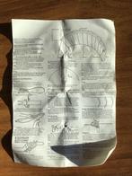 Flexifoil instructiebladen, mal voor het profiel en nylon., Sport en Fitness, Vliegeren, Ophalen of Verzenden, Zo goed als nieuw