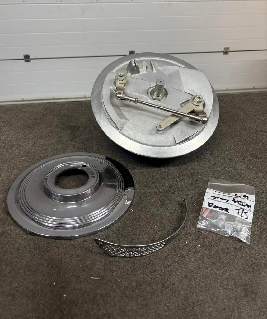 BSA/Triumph 8” Twin Leading Shoe complete remmerij + trommel, Ophalen of Verzenden, Gereviseerd