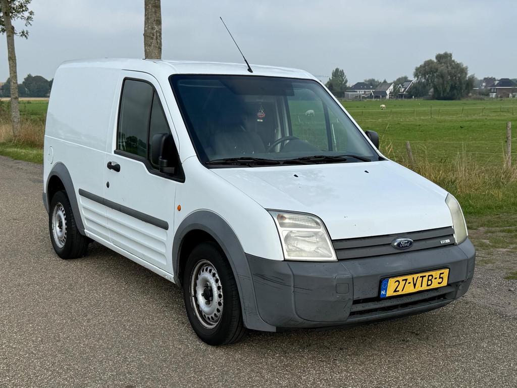 Ford Transit Connect T200S 1.8 TDCi Business Edition APK 12-, Stof, Gebruikt, Zwart, 4 cilinders