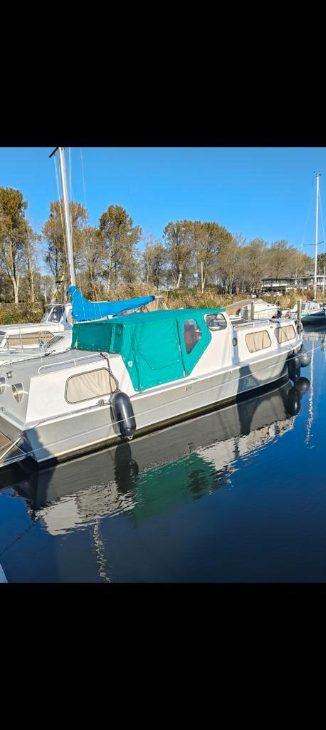 MOET SNEL WEG leuke kruiser met Nanni diesel motor, Watersport en Boten, Motorboten en Motorjachten, Gebruikt, Staal, 6 tot 9 meter