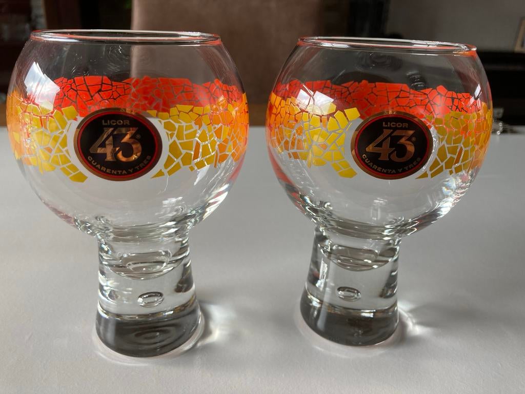 2 Originele “Gaudi” Licor 43 Likeurglazen - Nieuw!, Verzamelen, Ophalen of Verzenden, Nieuw, Overige typen