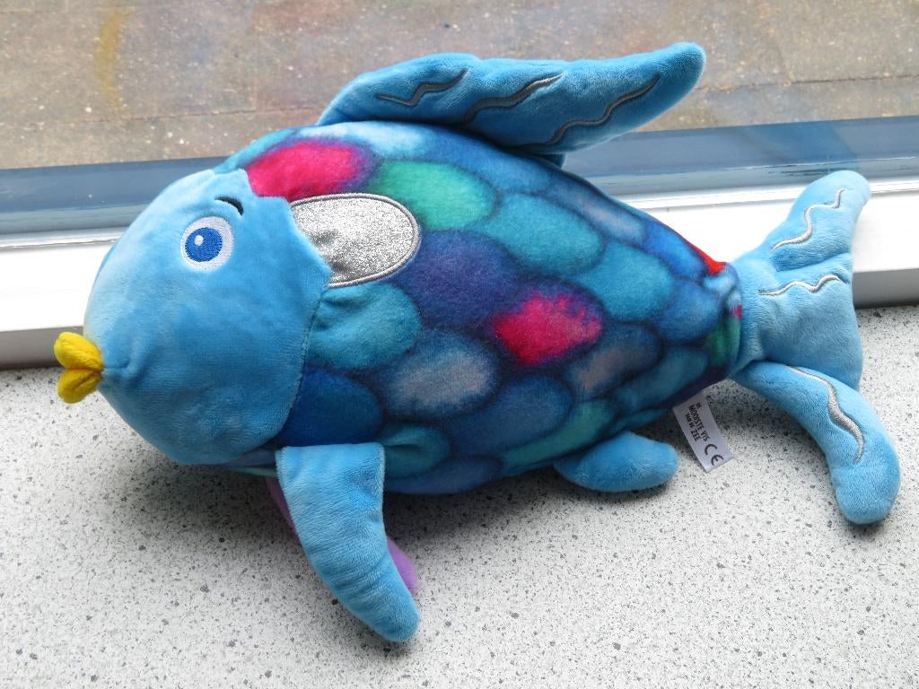 Knuffel de mooiste Vis van de Zee meet ca 40 cm  Morenso, Overige typen, Ophalen of Verzenden, Zo goed als nieuw, Wasbaar