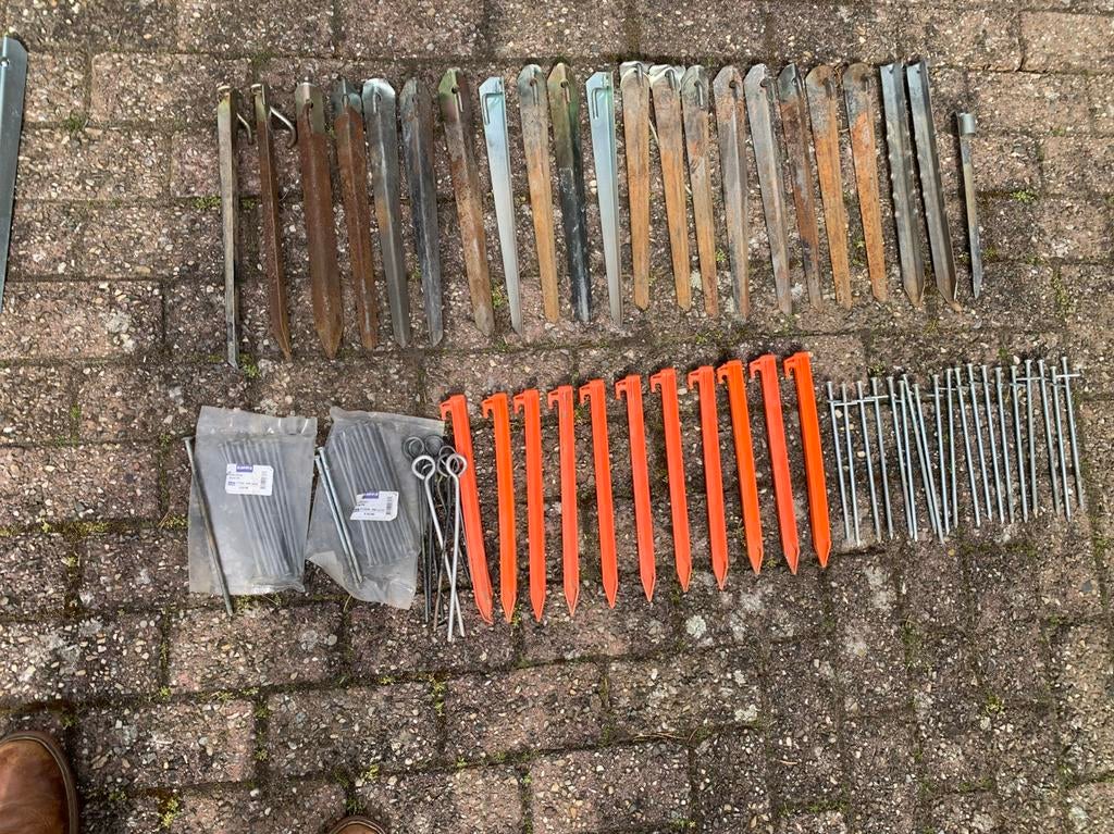 Verschillende onderdelen voor de camping., Caravans en Kamperen, Ophalen, Gebruikt